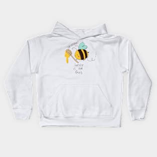 honey is for bees Kids Hoodie